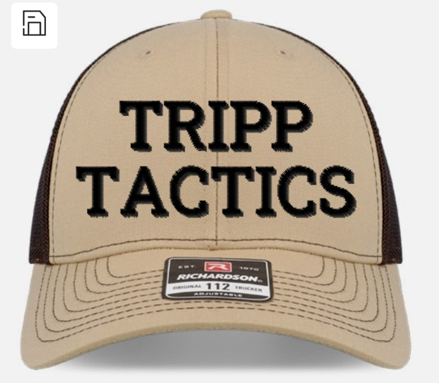 TRIPP Tactics Hat-Tan/Black